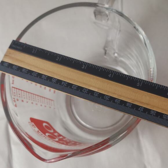 VTG Anchor Hocking Measuring Cup Oven Originals 4 Cup 1 Qt 1L 1000ml 32oz Glass - Picture 8 of 8